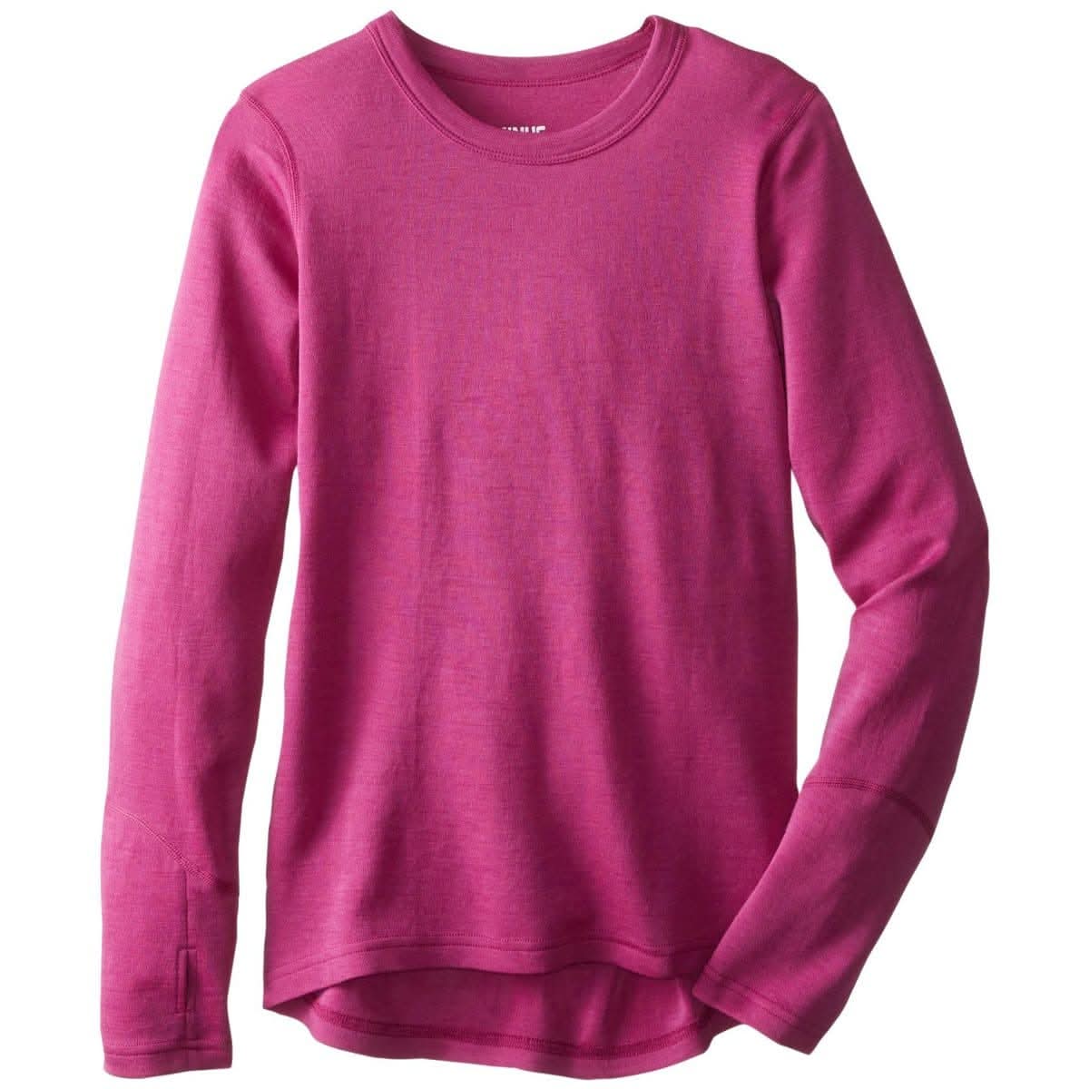 Midweight - Kid's Base Layer Crew 100% Merino Wool - My Men's Shop