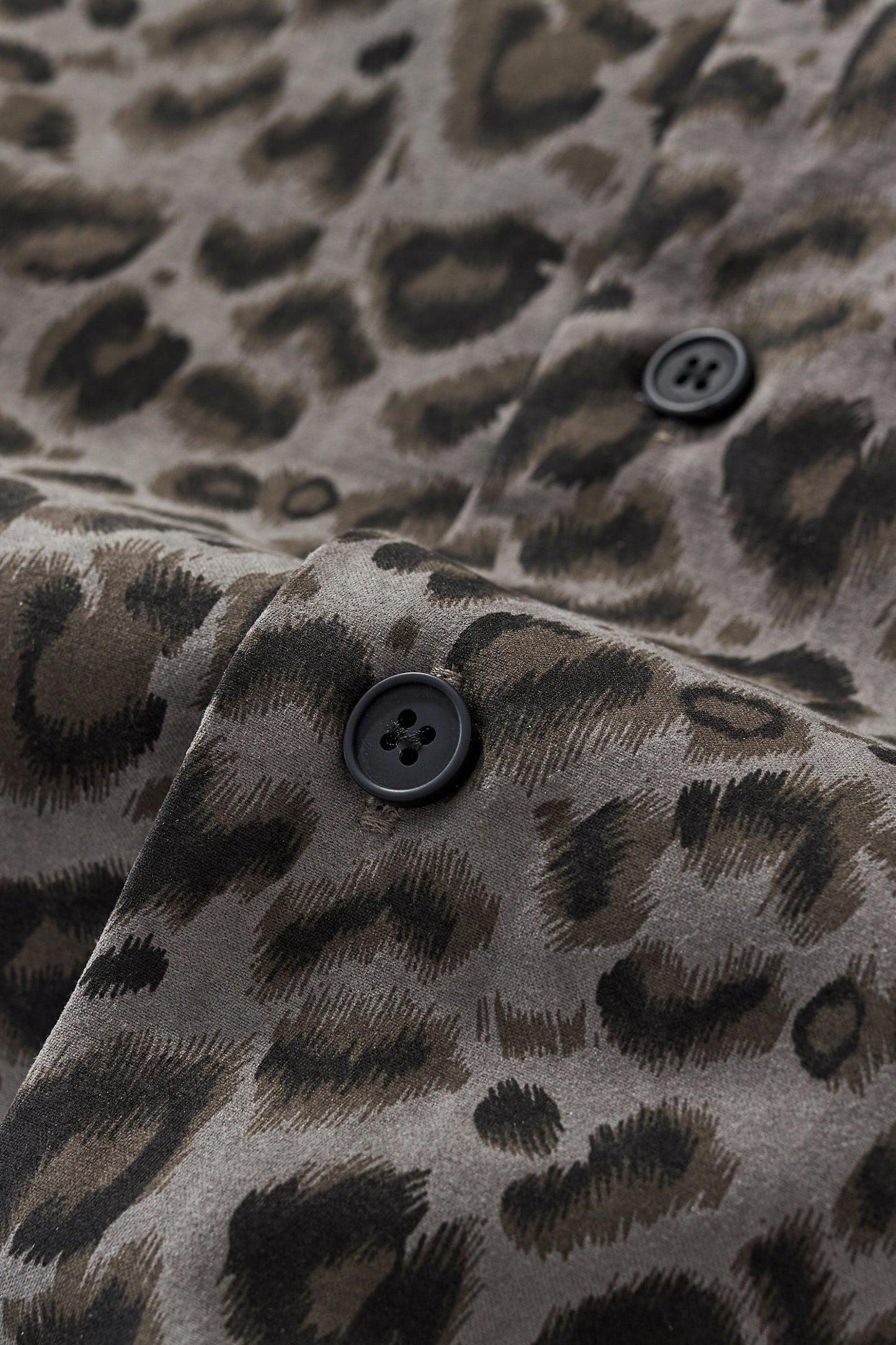 Arden Camp Collar Shirt GREY