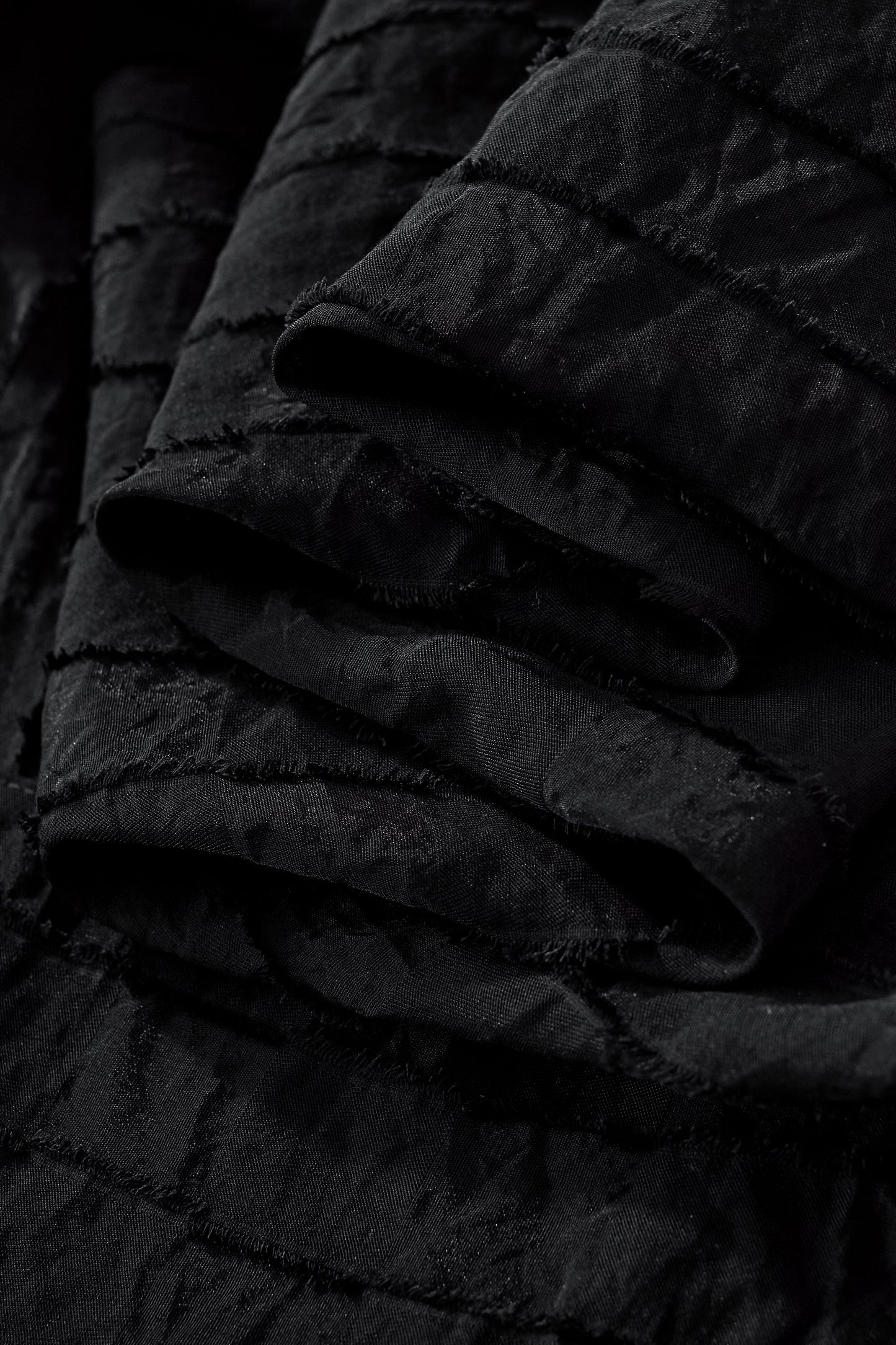 Haven Textured Long Sleeve Shirt BLACK