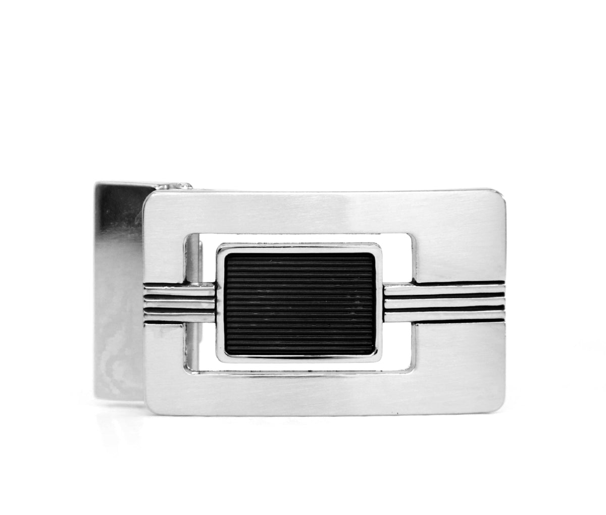 Ferrecci Men's Stainless Steel Removable Belt Buckle - C5071