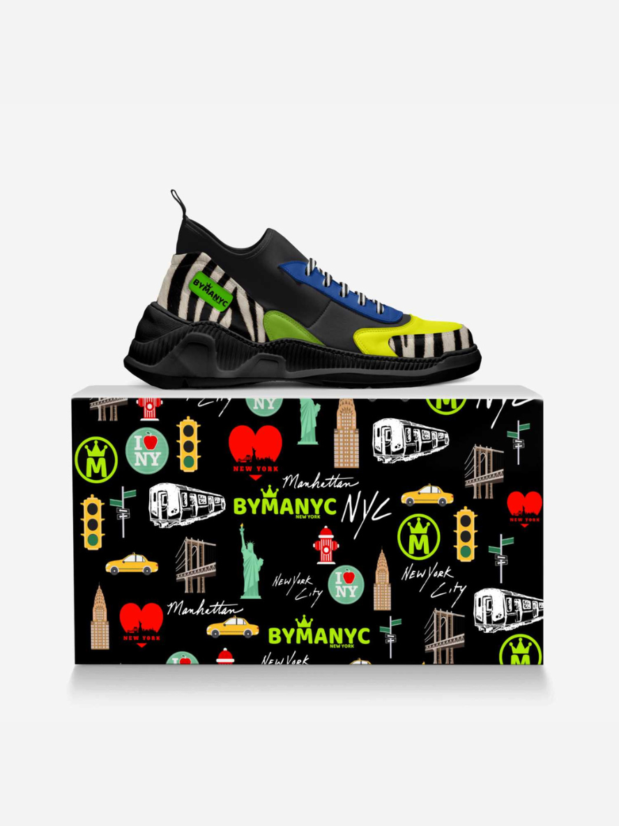 BYMANYC ® NYC NoHo Essence: Avant-Garde Vegan Sneakers with Artistic Soul - My Men's Shop