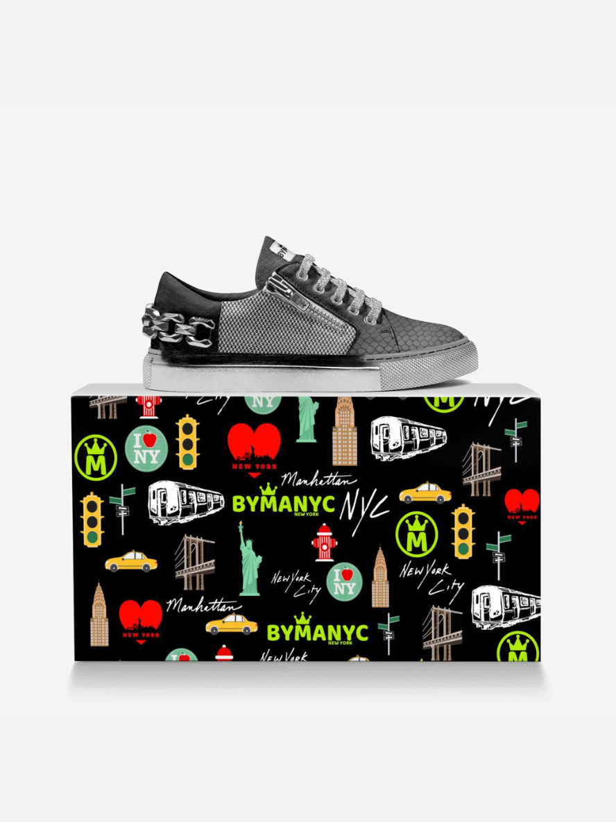 BYMANYC ® NYC Upper East Opulence: Timeless Vegan Luxury Sneakers - My Men's Shop