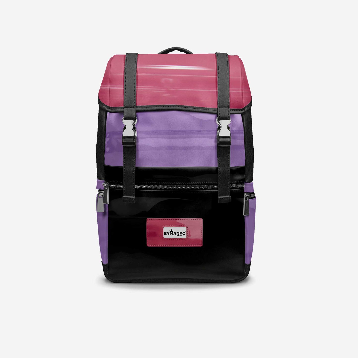 BYMANYC ® New York – NYC COUTURE Backpack in Berry & Violet Storm - My Men's Shop
