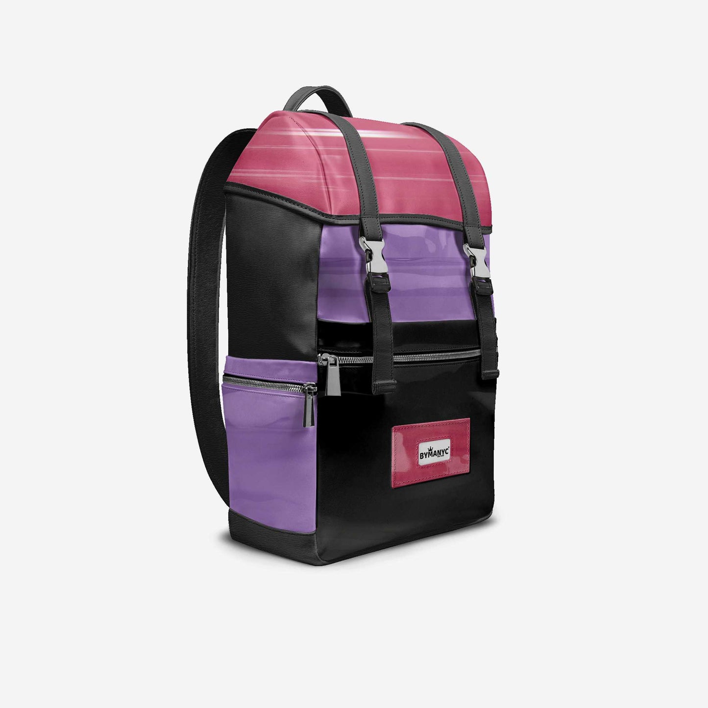 BYMANYC ® New York – NYC COUTURE Backpack in Berry & Violet Storm - My Men's Shop