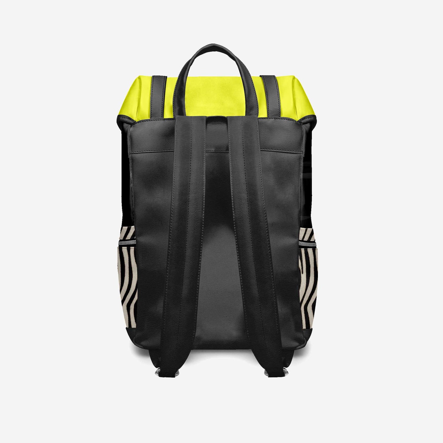 BYMANYC ® New York – NYC COUTURE Backpack in Zebra Print & Neon Yellow - My Men's Shop