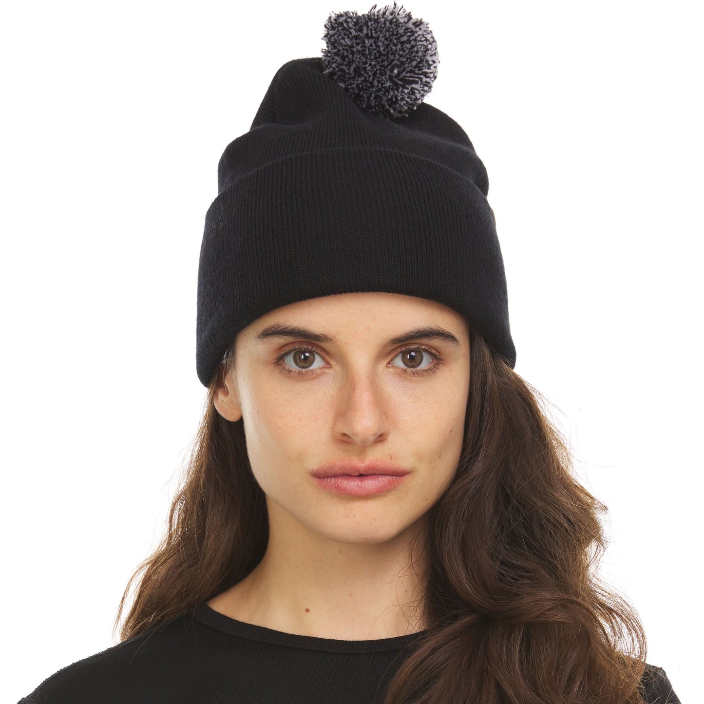 Midweight - Everyday Knit Cuff Pom Beanie 100% Merino Wool - My Men's Shop