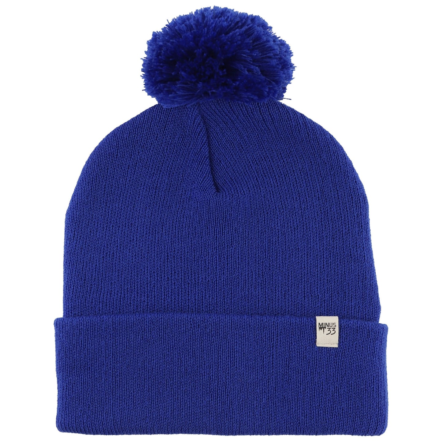 Midweight - Everyday Knit Cuff Pom Beanie 100% Merino Wool - My Men's Shop