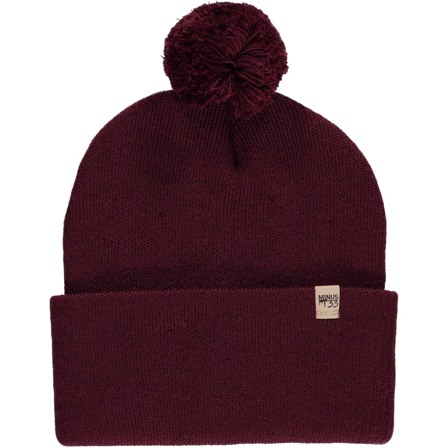 Midweight - Everyday Knit Cuff Pom Beanie 100% Merino Wool - My Men's Shop
