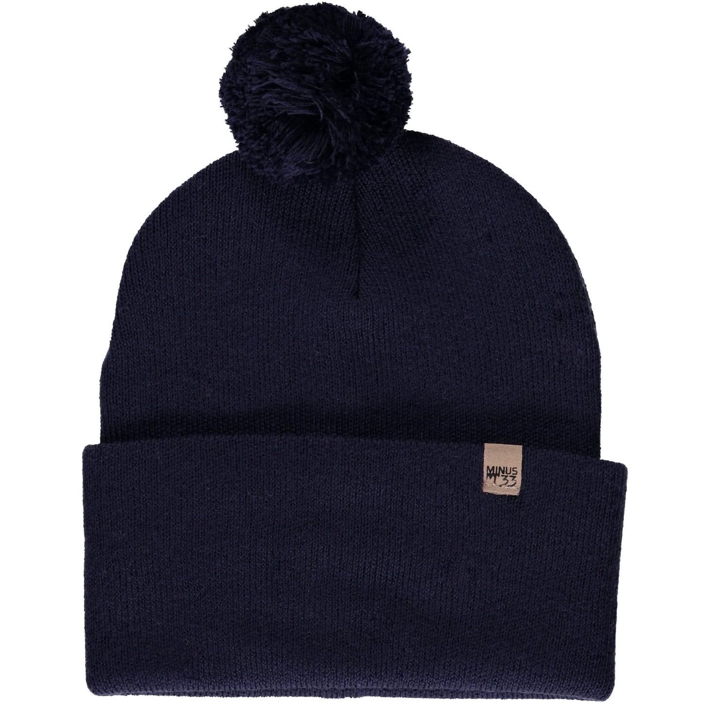 Midweight - Everyday Knit Cuff Pom Beanie 100% Merino Wool - My Men's Shop