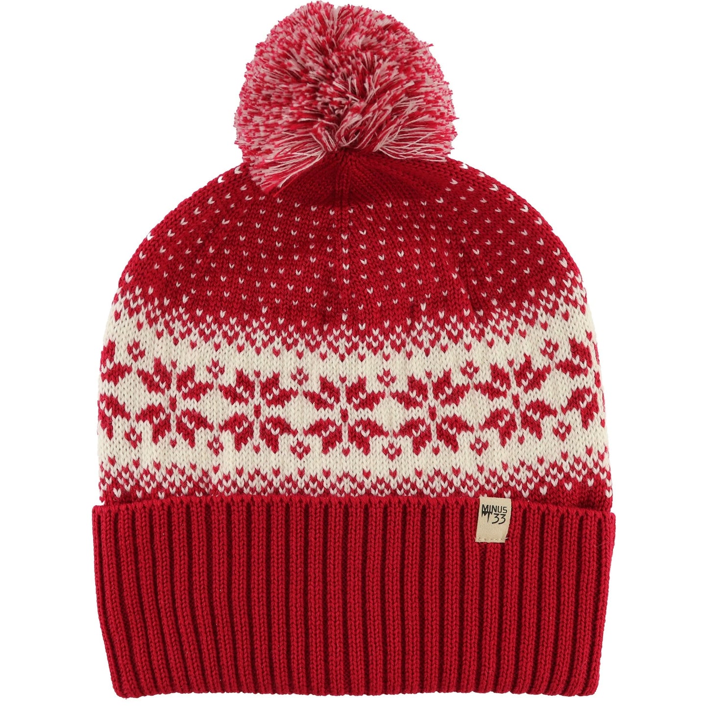 Midweight - Everyday Knit Cuff Pom Beanie 100% Merino Wool - My Men's Shop