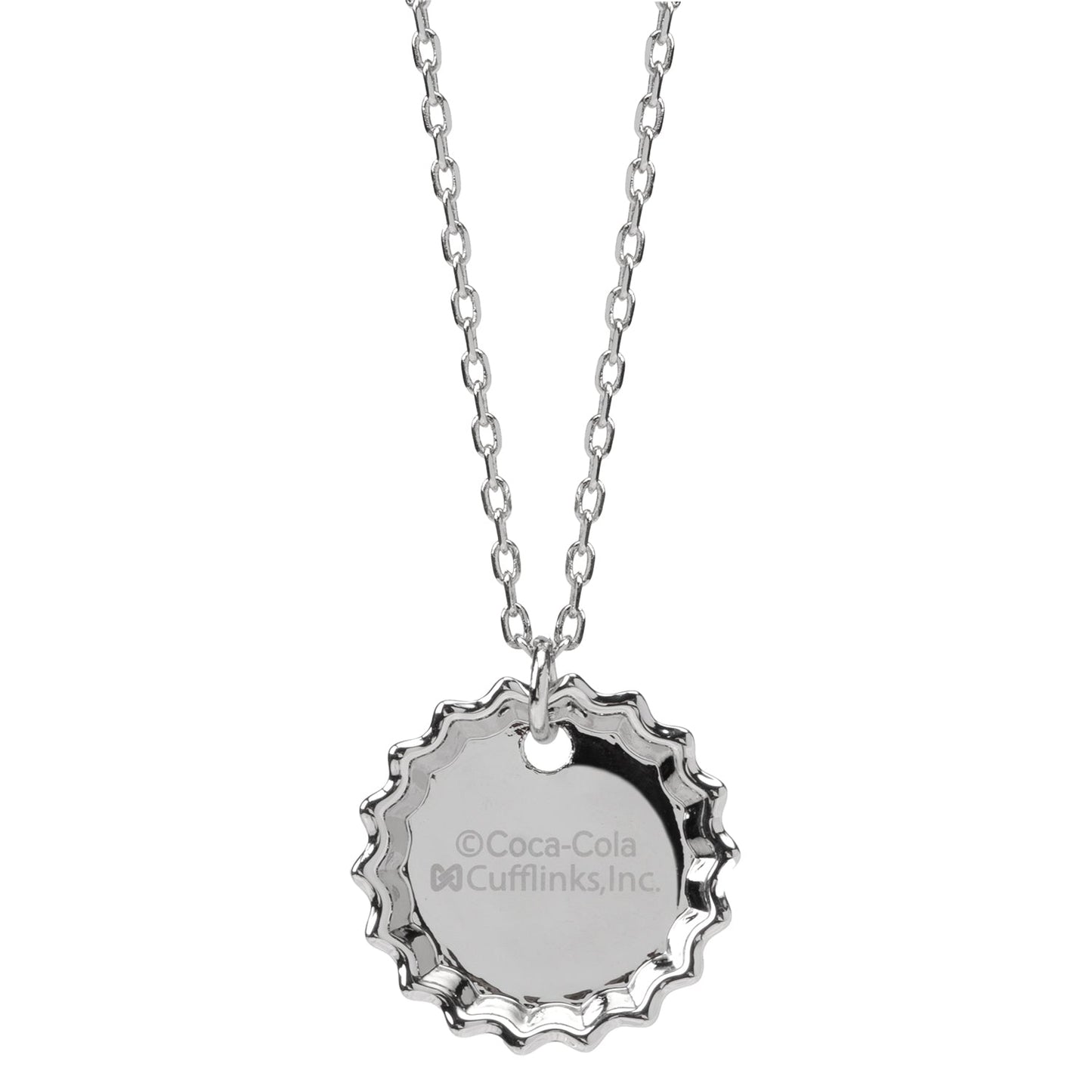 Diet Coke Bottle Cap Red Necklace