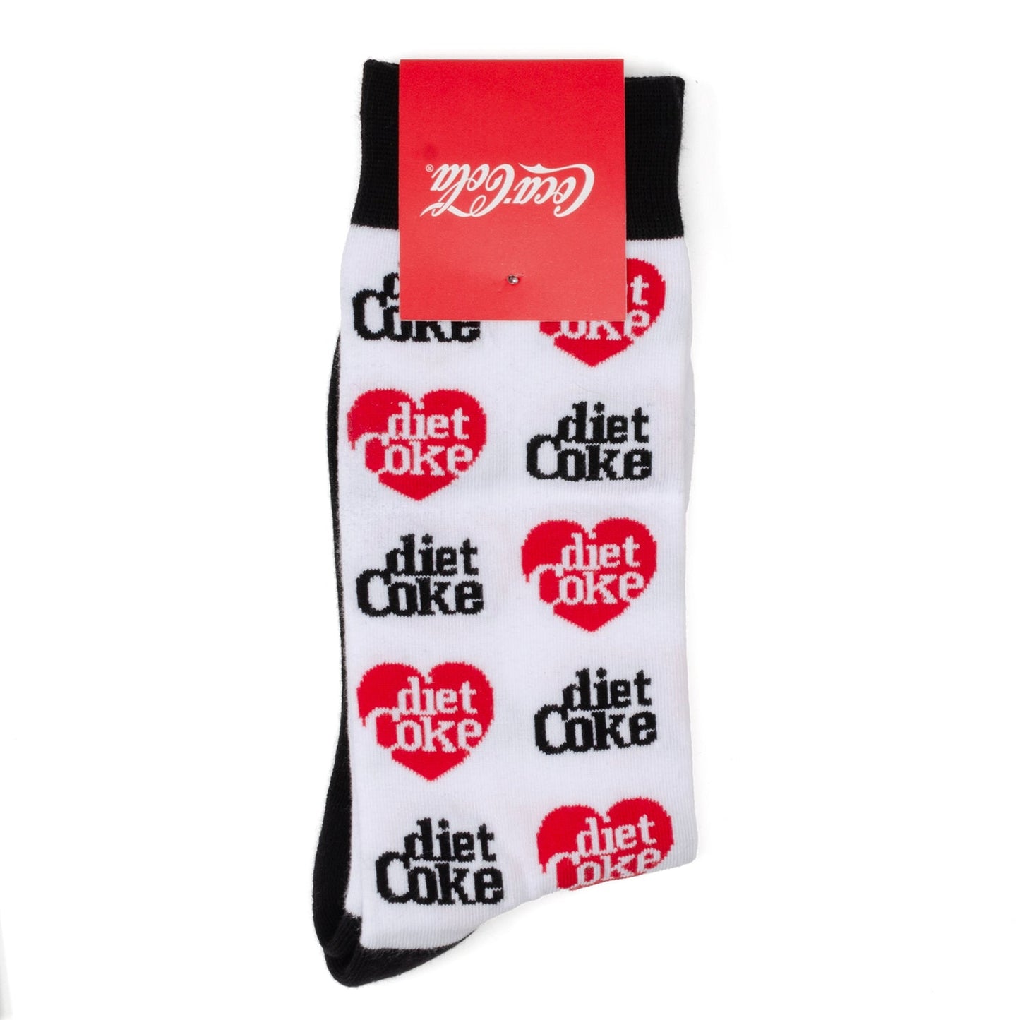 Calcetines blancos de Diet Coke