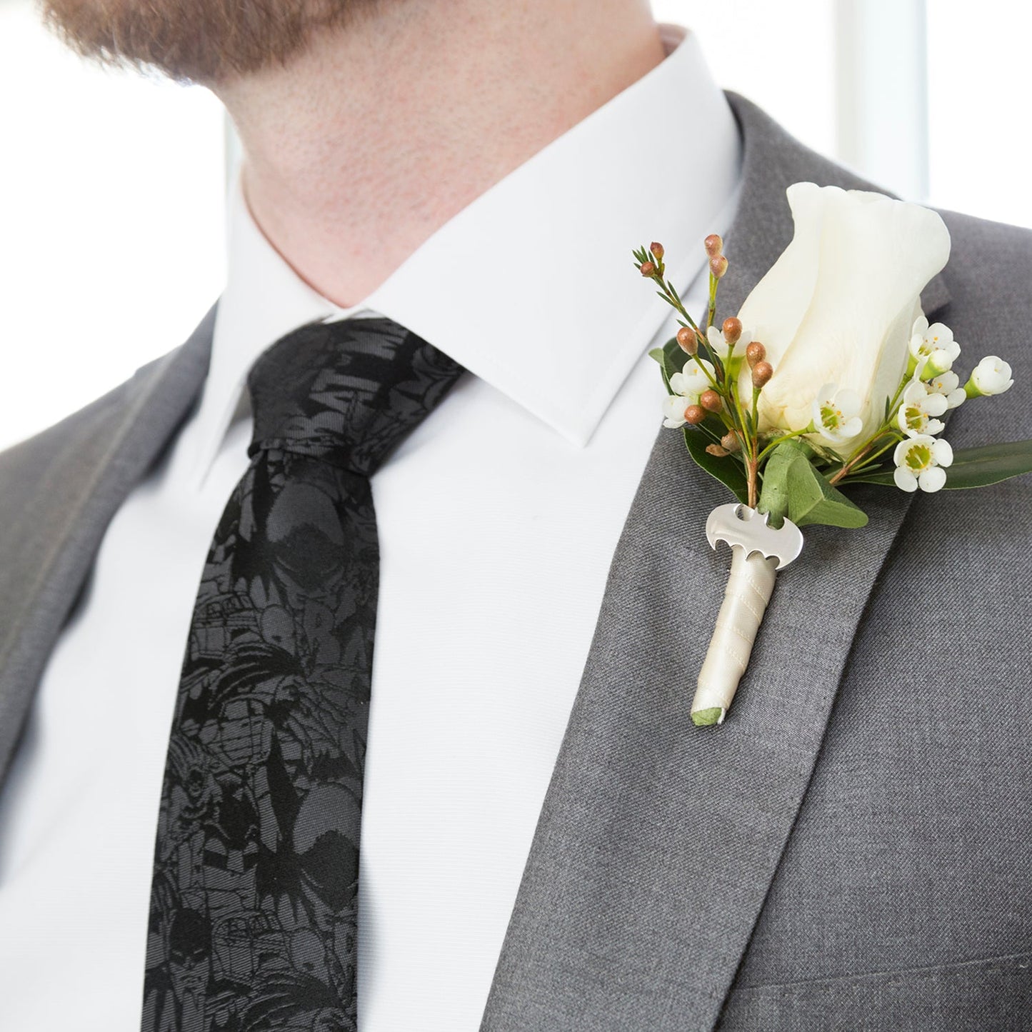 DC Batman Comic Black Tie - My Men's Shop