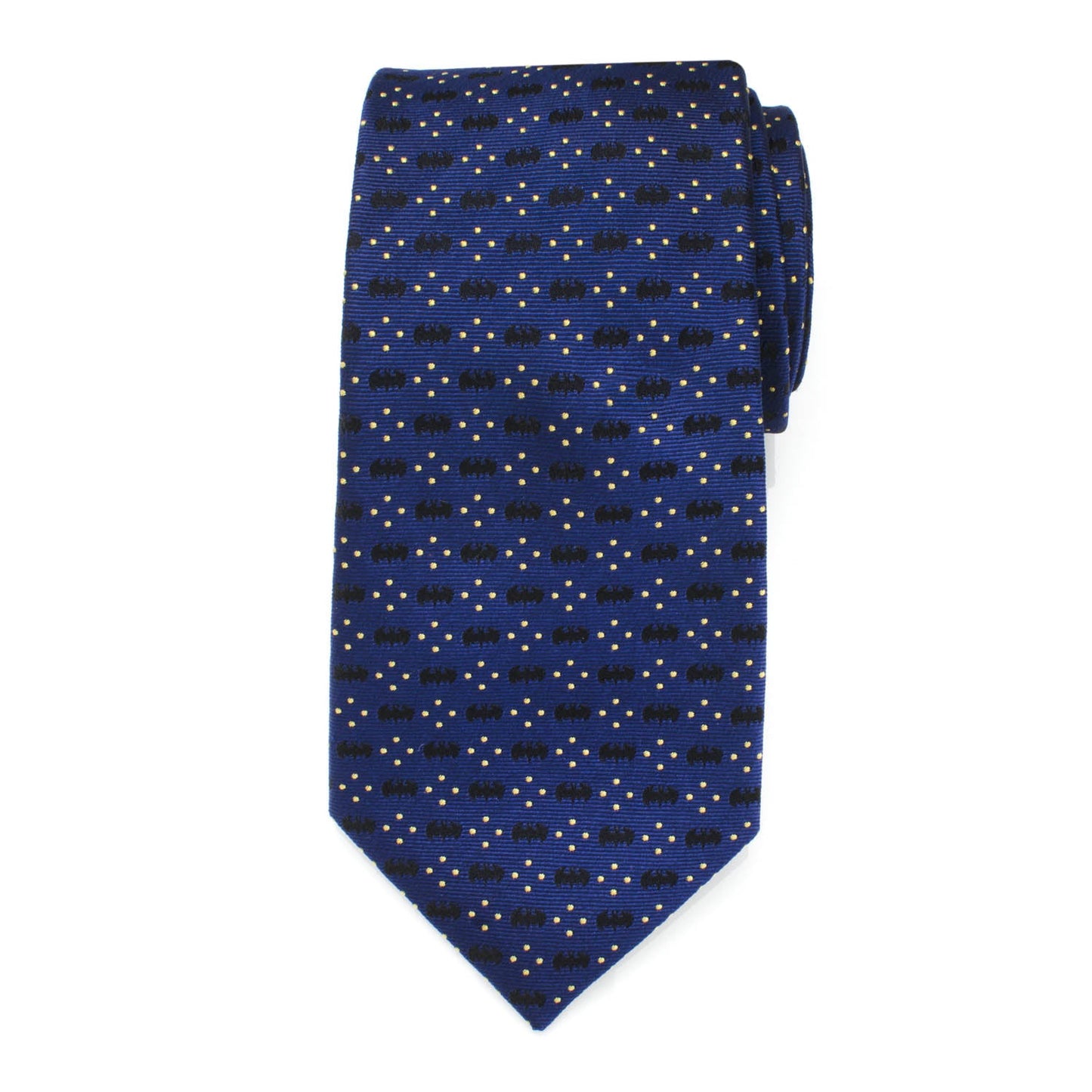 DC Batman Icon Diamond Dot Navy Mens Tie - My Men's Shop