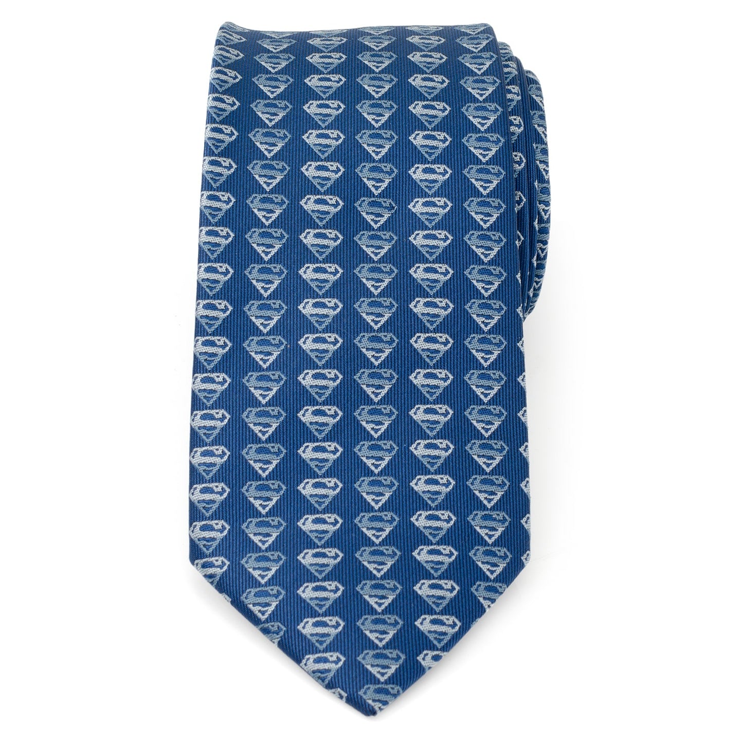 DC Superman Shield Multi Blue Men's Tie