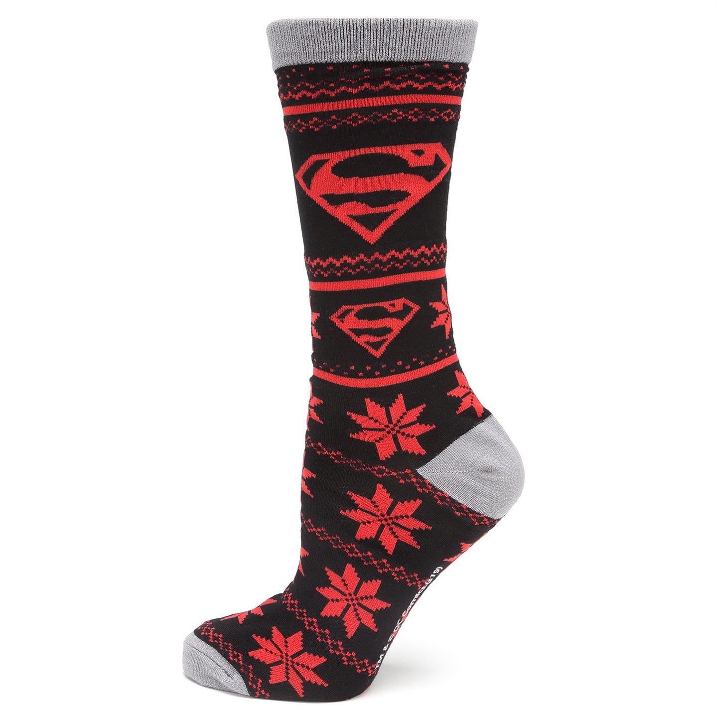 DC Superman Fair Isle Socks