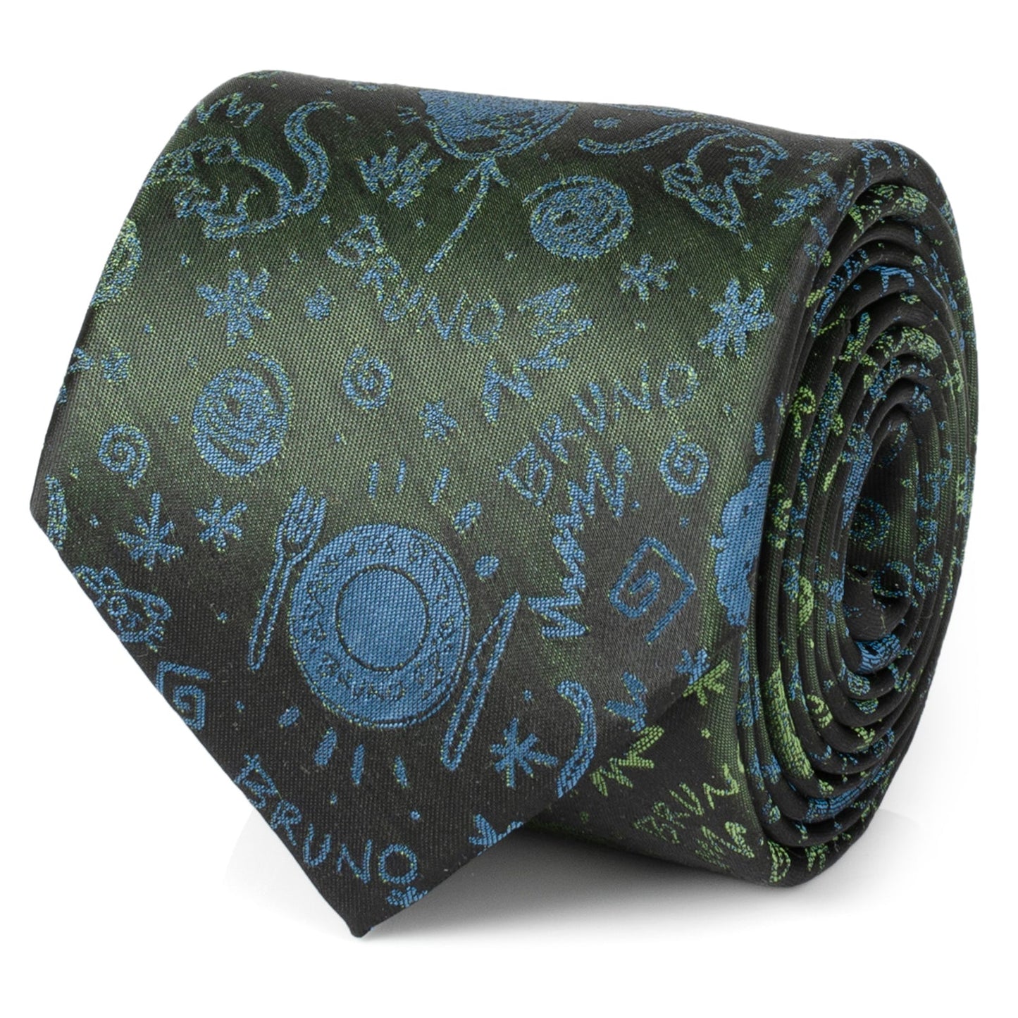 Disney Encanto Bruno Multi Black Men's Tie