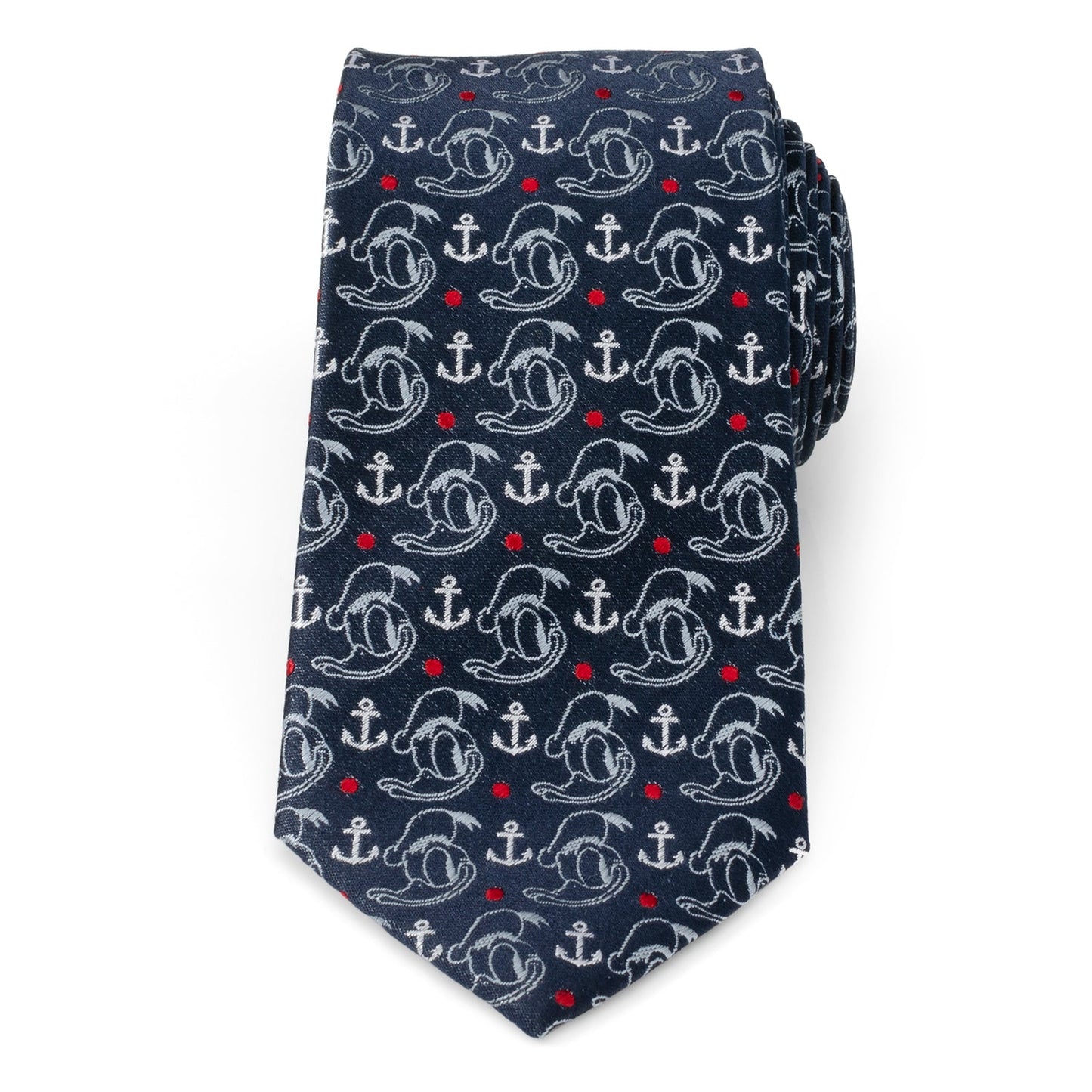 Disney Donald Duck Anchor Navy Blue Men's Tie