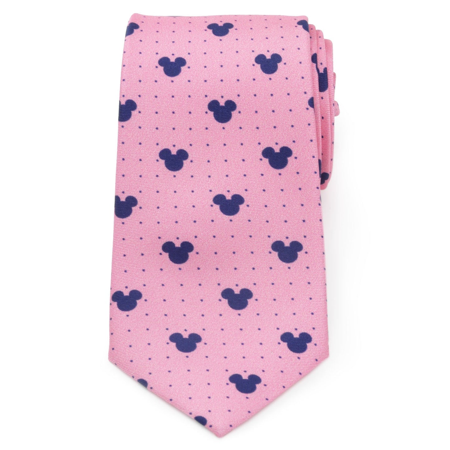 Disney Mickey Mouse Dot Pink Men's Tie