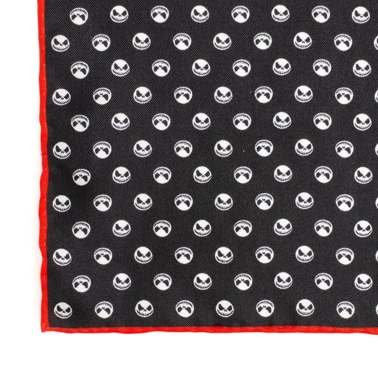 Disney Pesadilla antes de Navidad Pañuelo de bolsillo negro para hombre de Jack Skellington