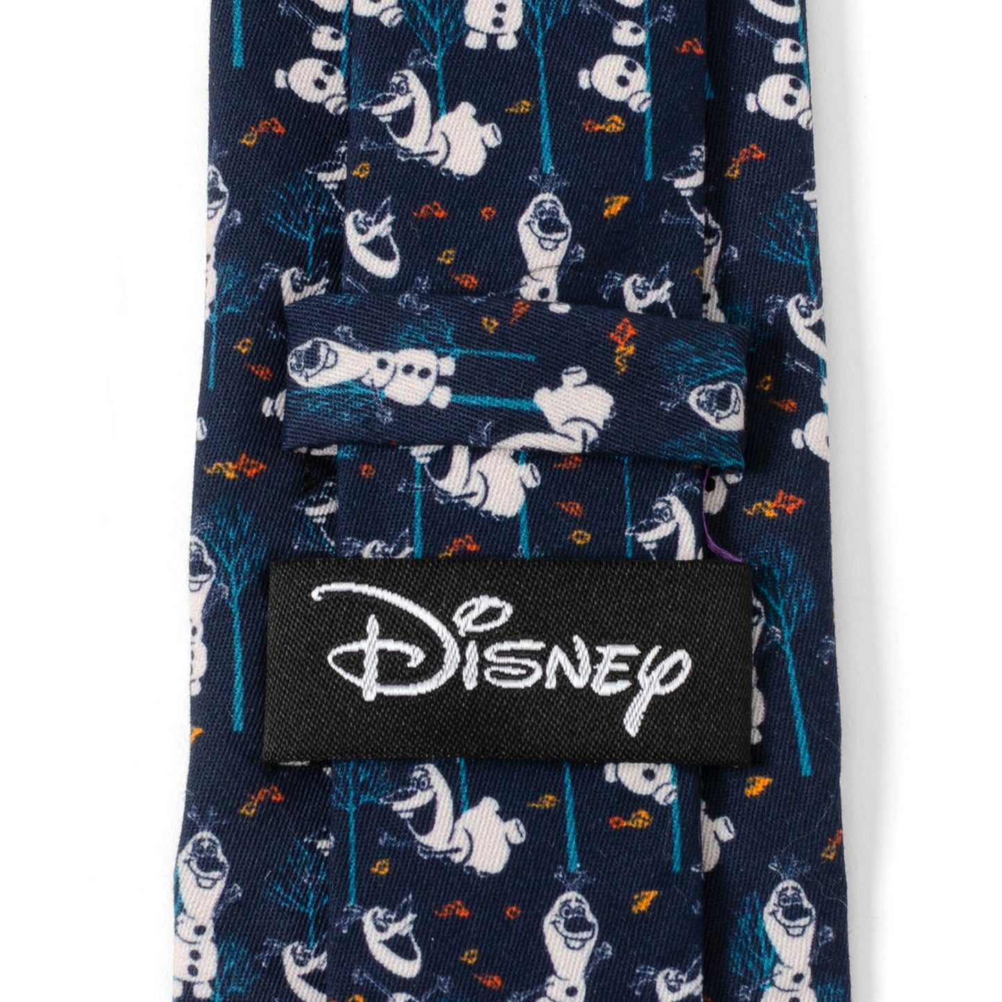 Disney Frozen Olaf Navy Pattern Men's Tie