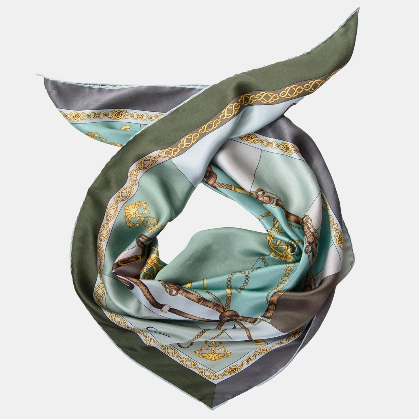 Gabriella - Silk Foulard - Laurel