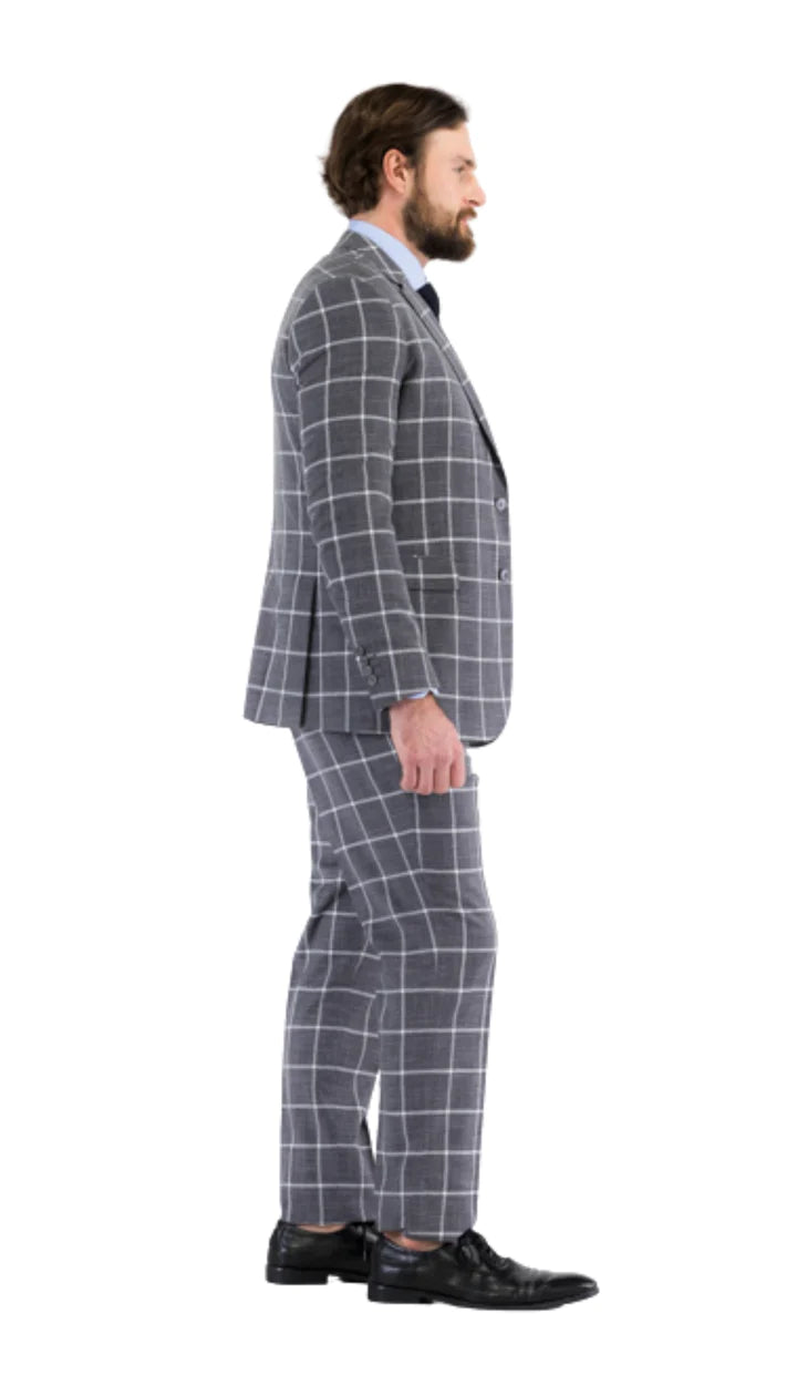 HARVY SLIM SUIT - My Men's Shop