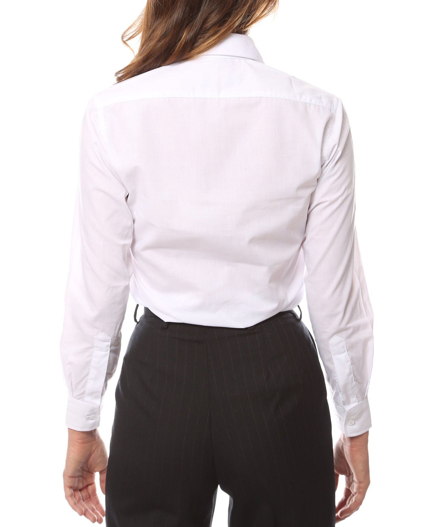 Womens Classic White Dress Shirt