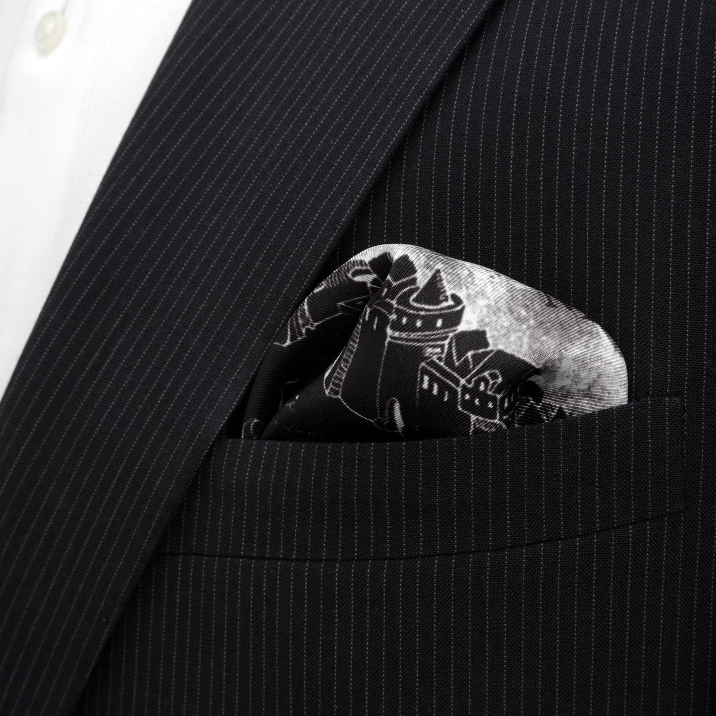 Harry Potter Marauder's Map Pocket Square