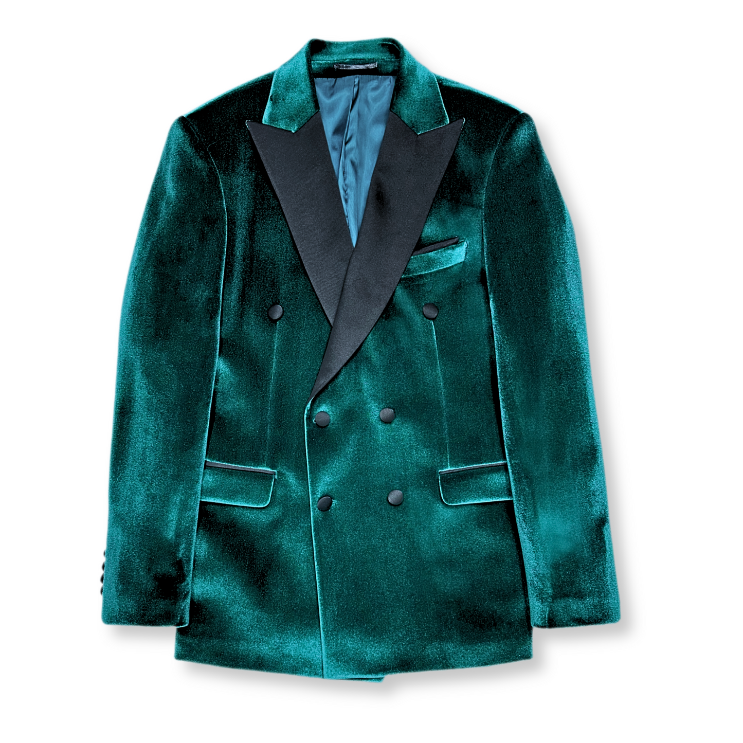 Velluto Peak Lapel Velvet Blazer - My Men's Shop
