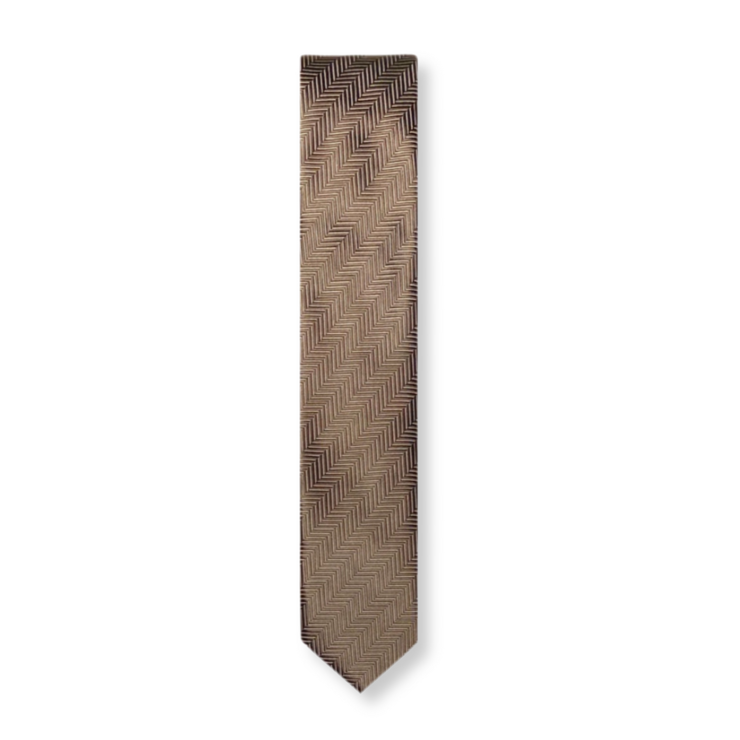 Bernardo Skinny Herringbone Tie - My Men's Shop