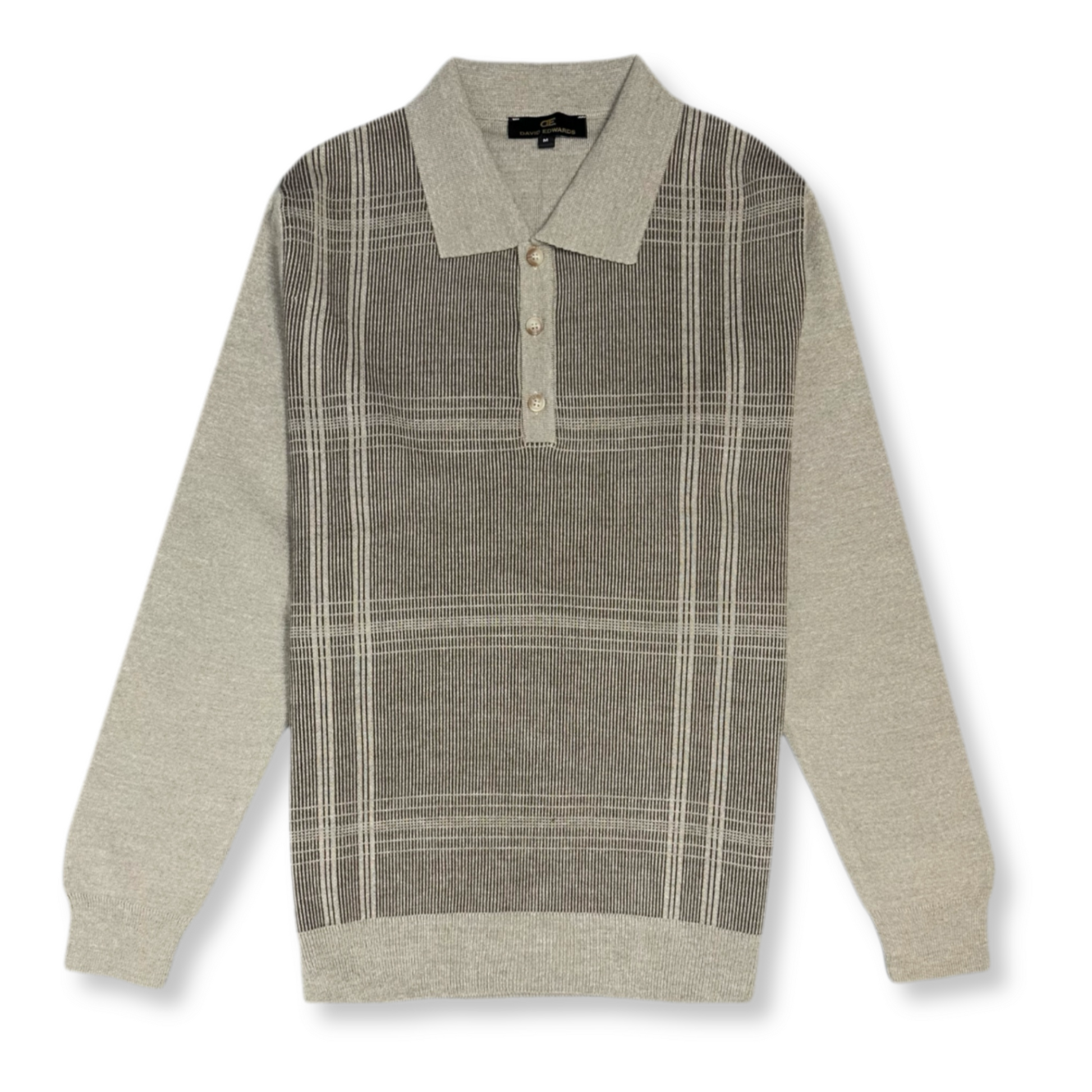 Deter Knitted Polo Sweater - My Men's Shop