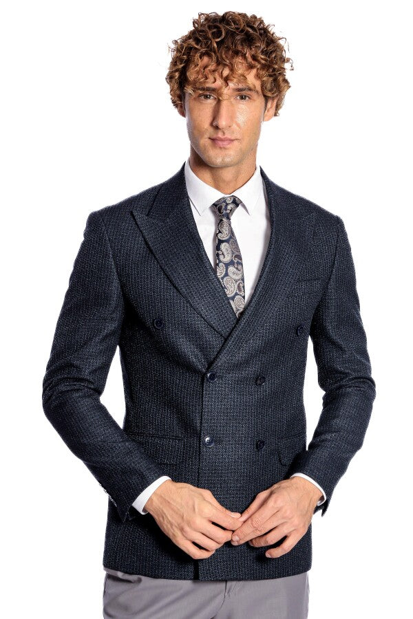 Ck-5222 MENS BLAZER D/B - My Men's Shop