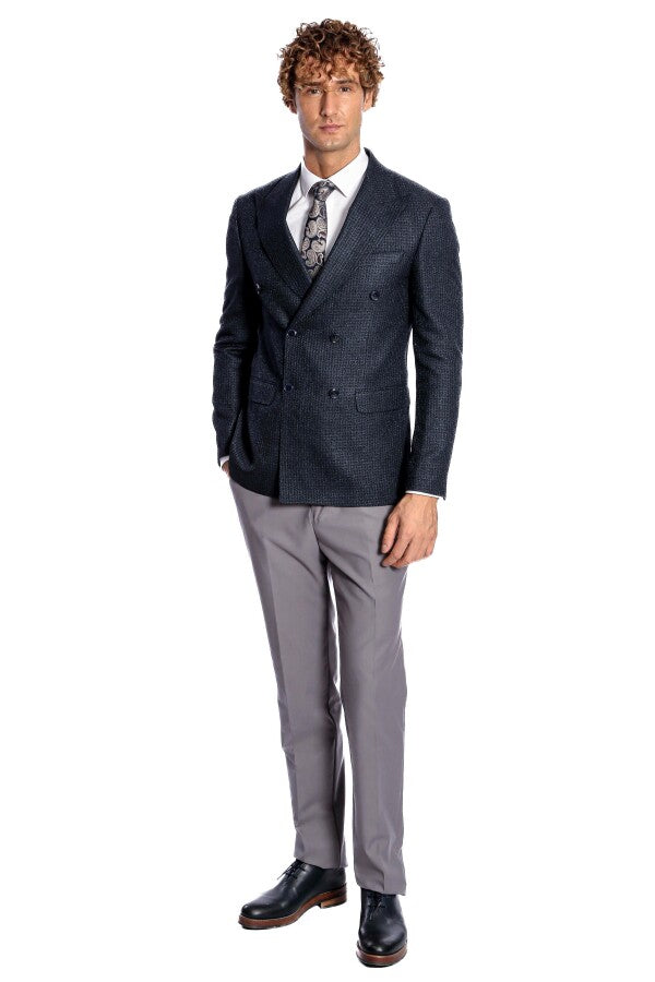 Ck-5222 MENS BLAZER D/B - My Men's Shop