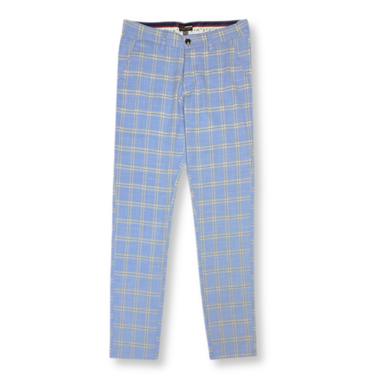 Ricardo Slim Fit Plaid Pants - My Men's Shop