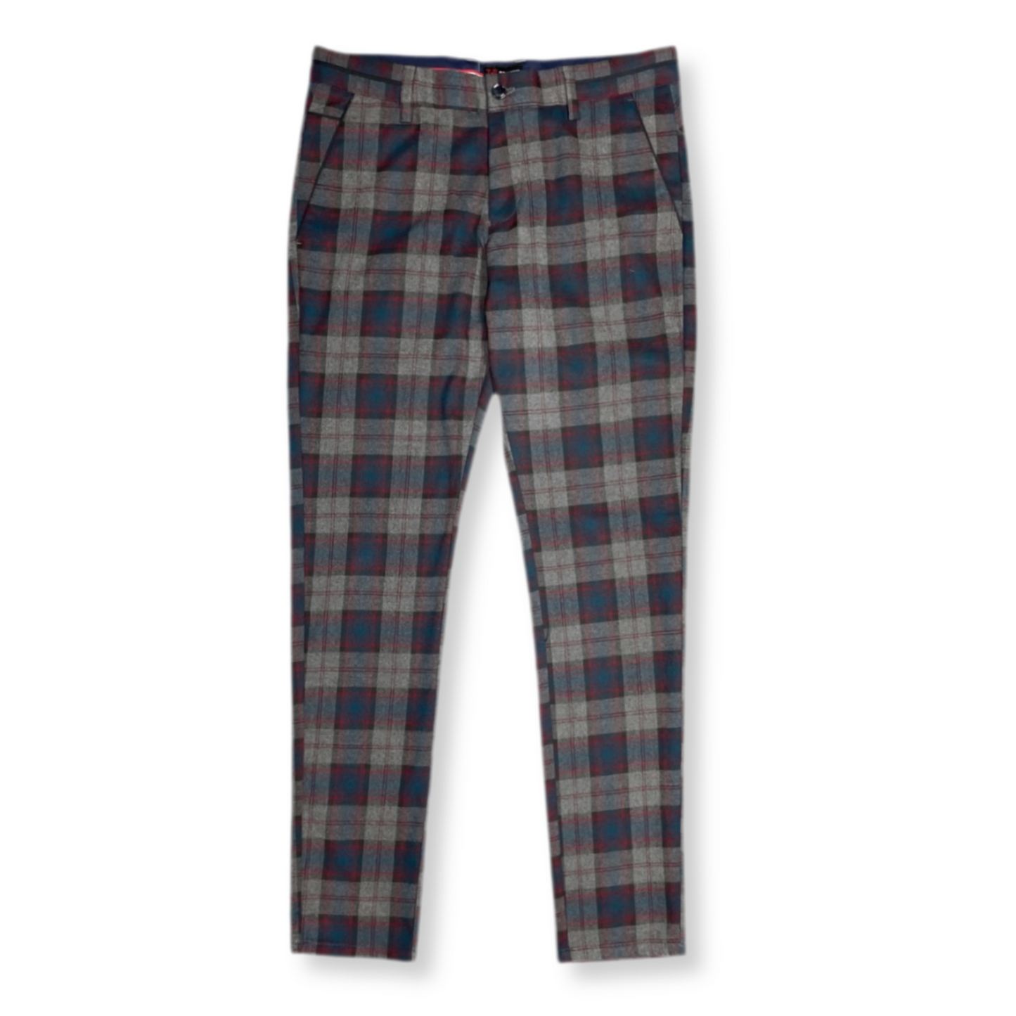 Tanzer Slim Fit Plaid Pants - My Men's Shop