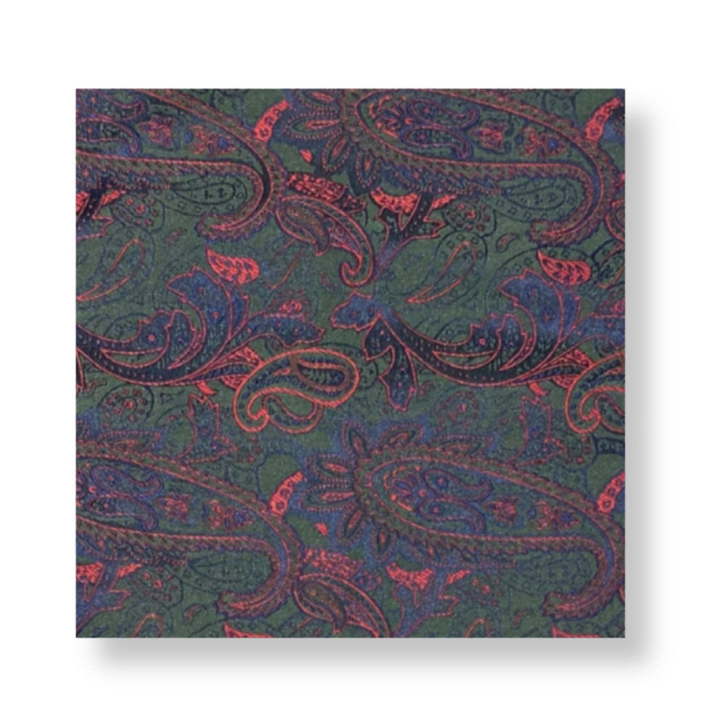 Ames Paisley Pocket Square - My Men's Shop