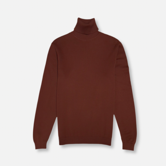 London Solid Turtleneck - My Men's Shop