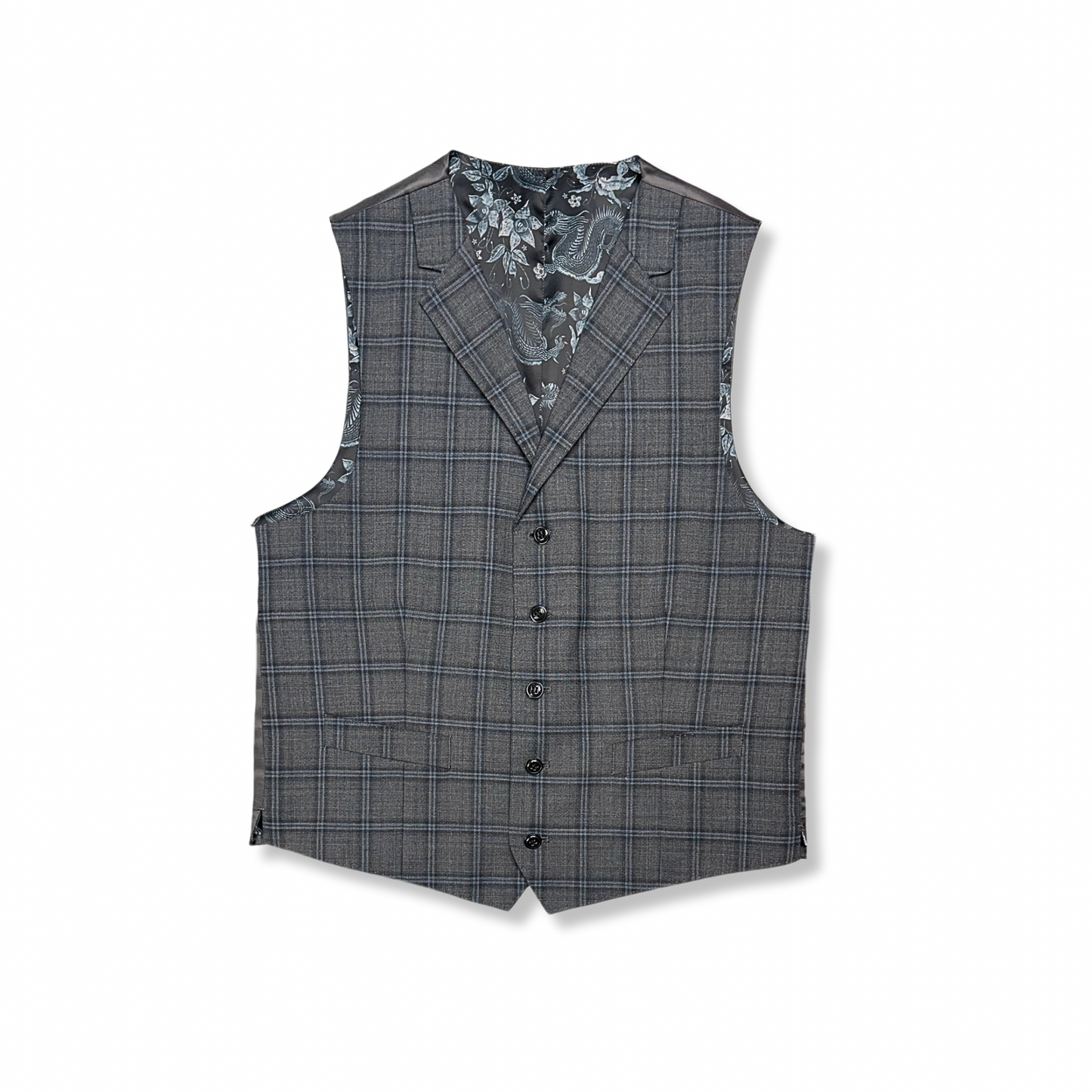 Veleso Plaid Vested Suit - My Men's Shop