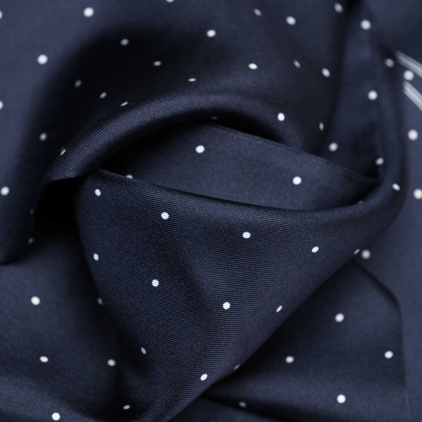 Savona - Slim Silk Scarf - Midnight Blue - My Men's Shop