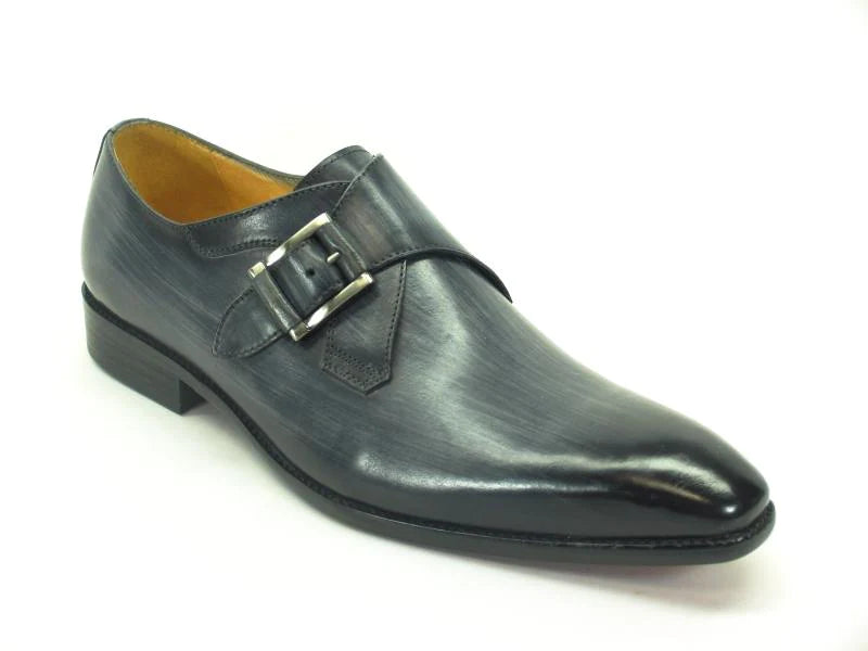 Monk Strap Buckle Leather Loafer KS503-39 - My Men's Shop