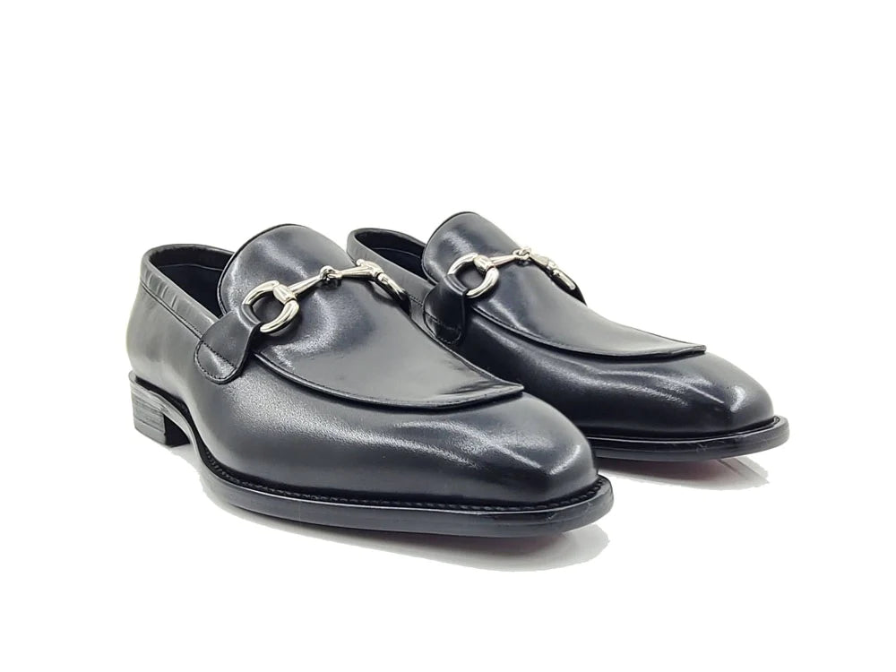 Burnished Calfskin bit loafer - My Men's Shop