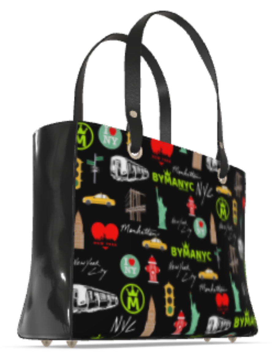 LA VIE EN ROSE Manhattan Handbag BYMANYC ® New York Vegan Elegance - My Men's Shop