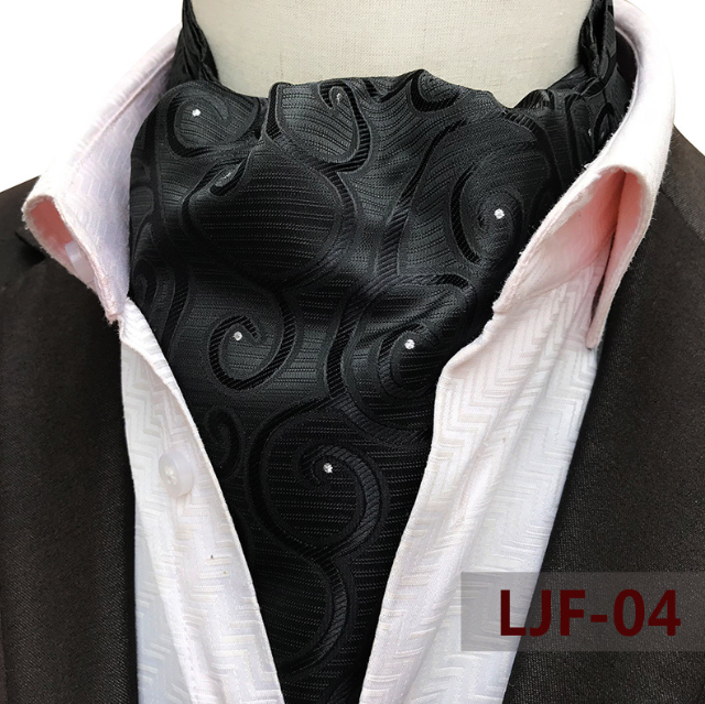 LJF-04 Black Swirl Pattern Ascott