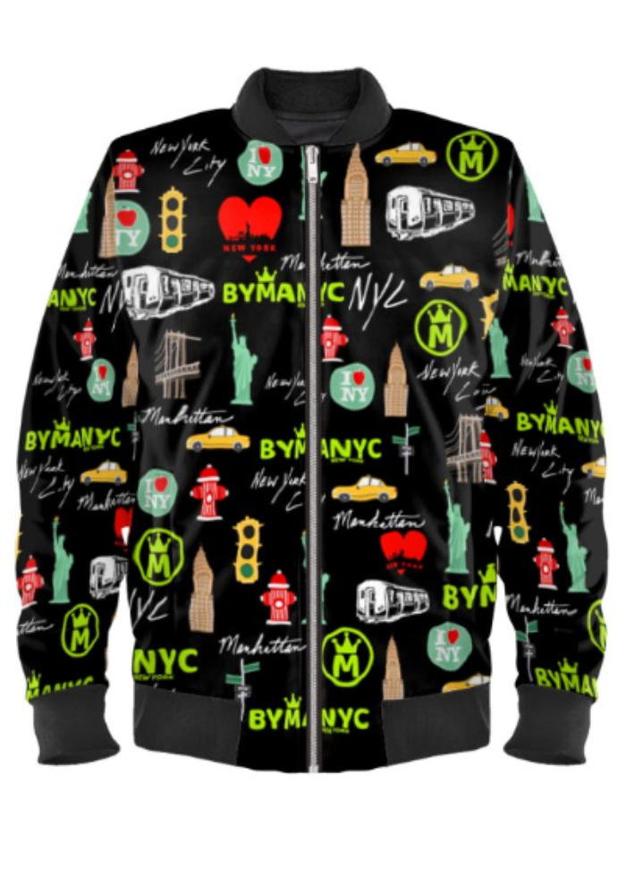 Limited Edition Jacket Manhattan Mosaic Nocturne – BYMANYC ® New York - My Men's Shop