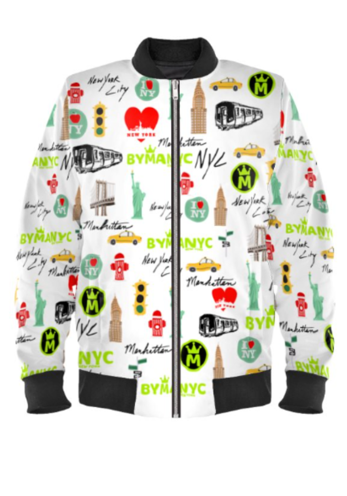 Limited Edition Jacket Manhattan Mosaic Sunset – BYMANYC ® New York - My Men's Shop