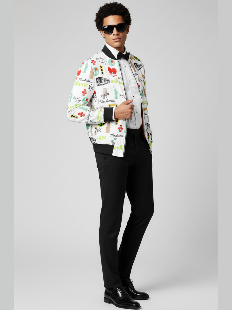 Limited Edition Jacket Manhattan Mosaic Sunset – BYMANYC ® New York - My Men's Shop