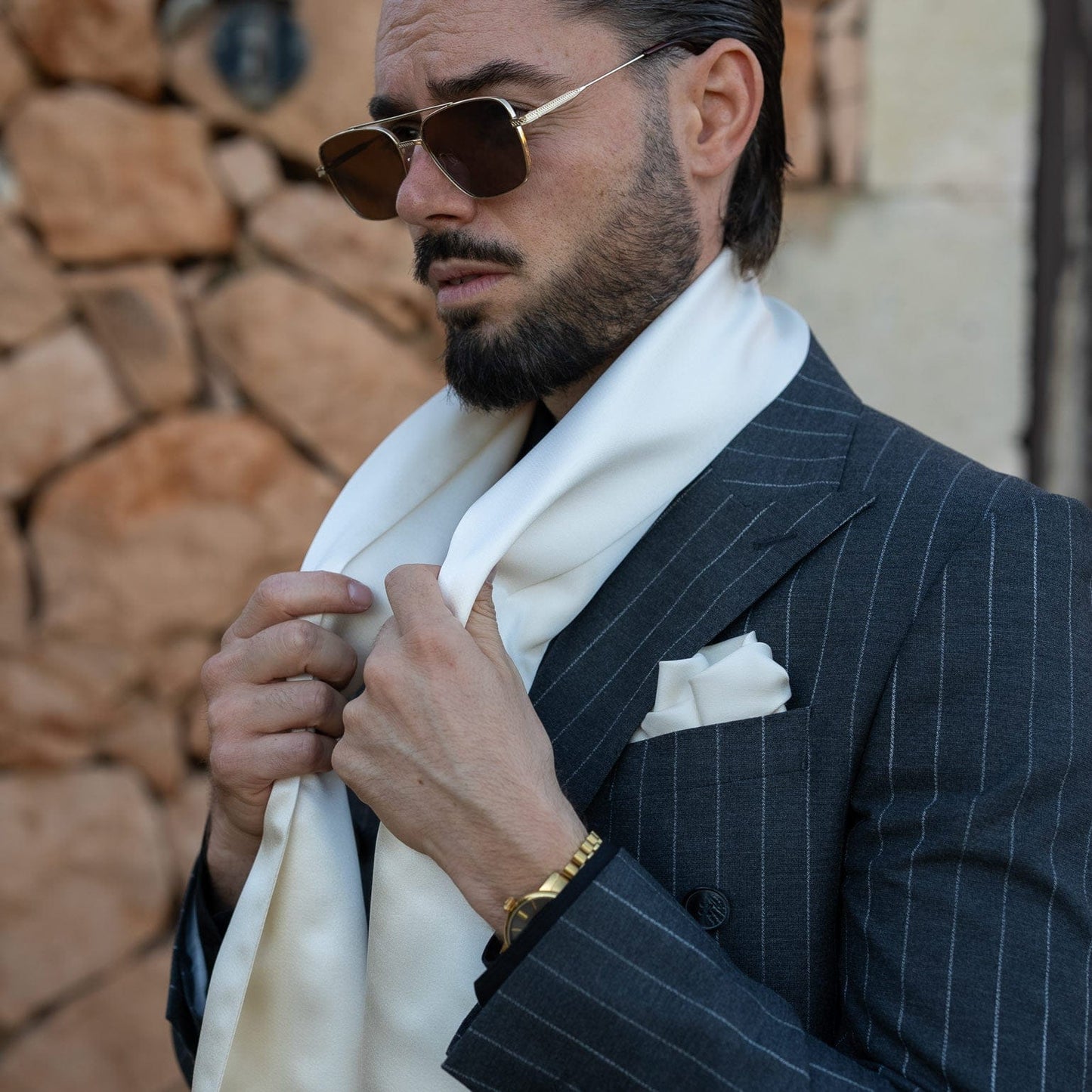 La Scala - Silk Opera Scarf - My Men's Shop