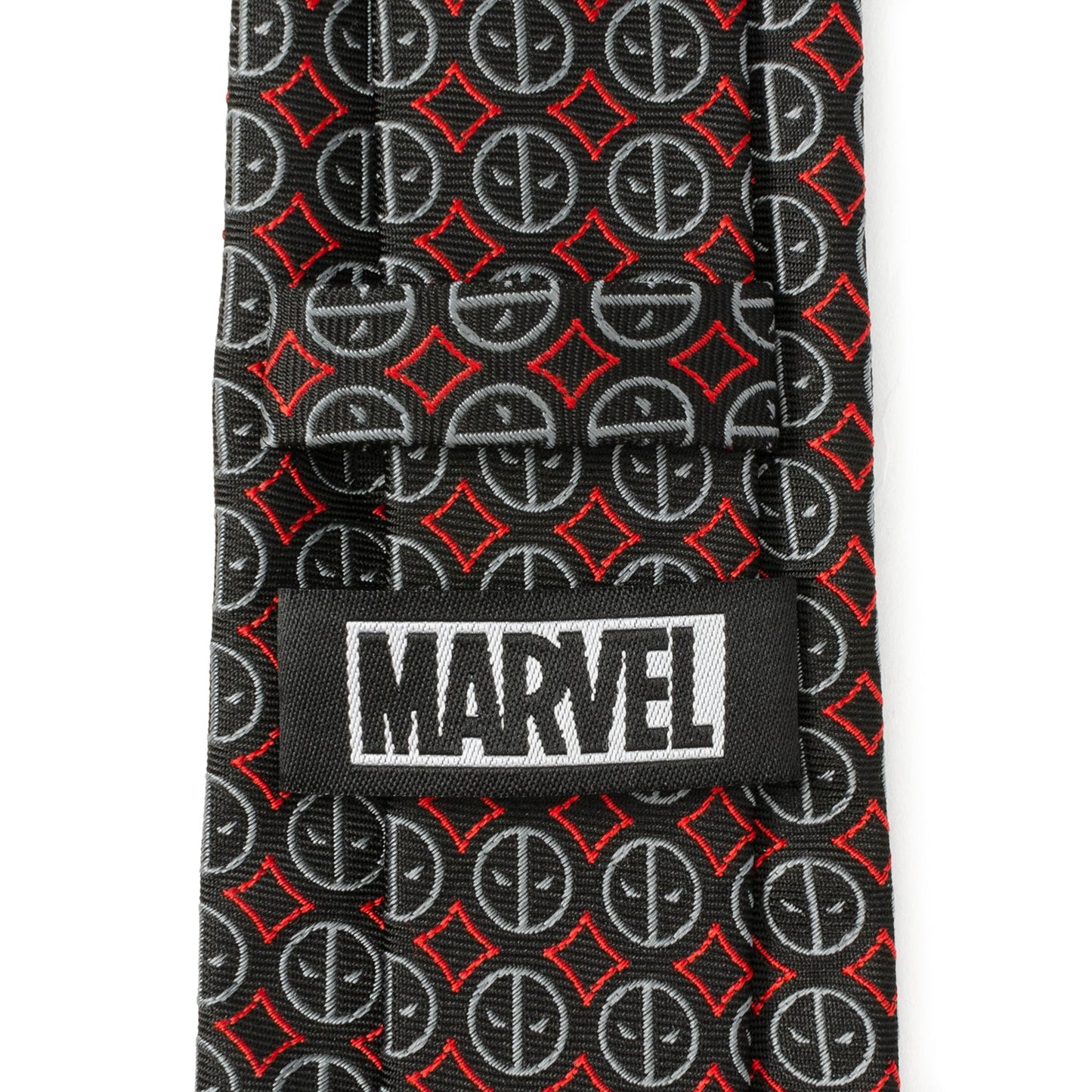 Corbata de hombre negra de Marvel Deadpool