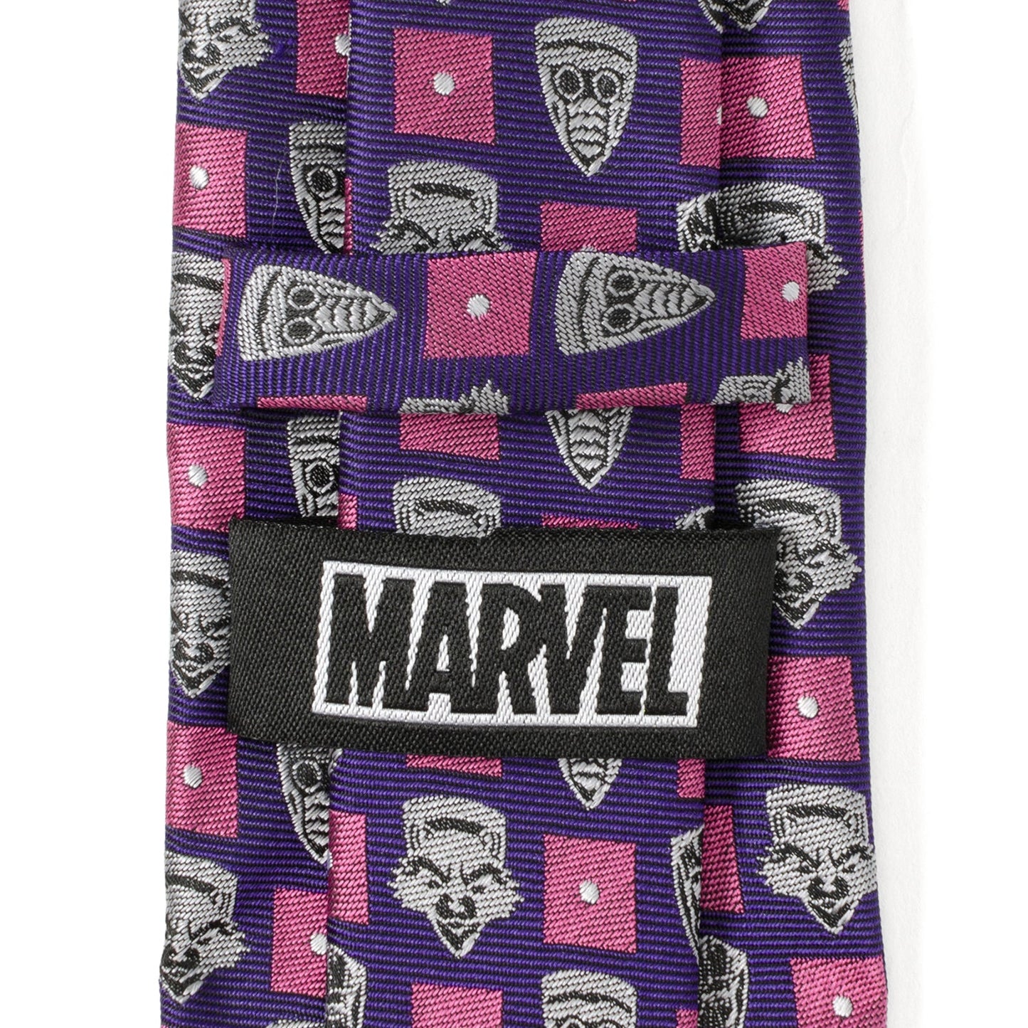 Corbata morada de Guardianes de la Galaxia de Marvel para hombre